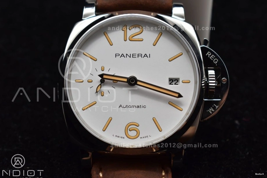 VSF Dial Asso AXXXIV on Brown White Best Luminor Strap PAM1046 Edition Due 1104